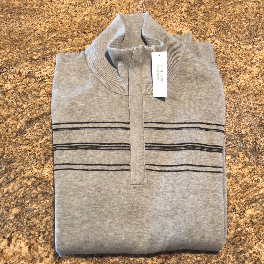 Banana republic – zip pullover sweater